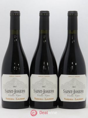 Saint-Joseph Vieilles vignes Tardieu-Laurent  2011 - Lot of 3 Bottles