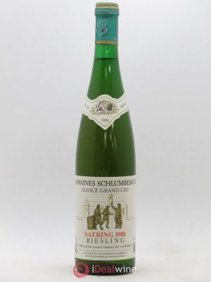 Riesling Schlumberger Saering 1988 - Lot of 1 Bottle