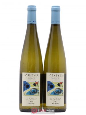 Riesling Le Kottabe Josmeyer (Domaine) (no reserve) 2013 - Lot of 2 Bottles