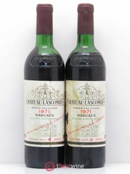 Château Lascombes 2ème Grand Cru Classé  1971 - Lot of 2 Bottles