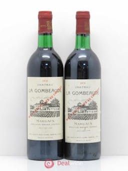 - Margaux Château La Gombeaude 1978 - Lot of 2 Bottles