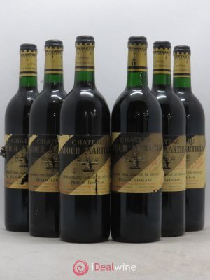 Château Latour-Martillac Cru Classé de Graves  1993 - Lot of 6 Bottles