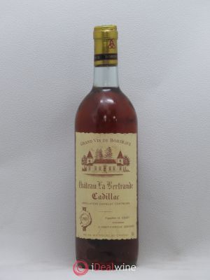 Cadillac Château La Bertrande 1983 - Lot of 1 Bottle