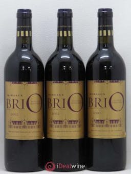 - Margaux Brio de Cantenac Brown 2002 - Lot of 3 Bottles