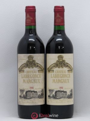 Château Labegorce Cru Bourgeois  1992 - Lot of 2 Bottles