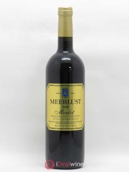 Afrique du Sud Stellenbosch Merlot Meerlust Estate  2008 - Lot of 1 Bottle