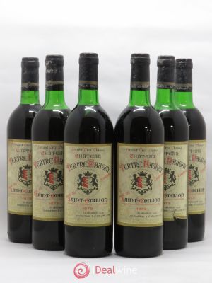 Château Tertre Daugay Grand Cru Classé  1973 - Lot of 6 Bottles