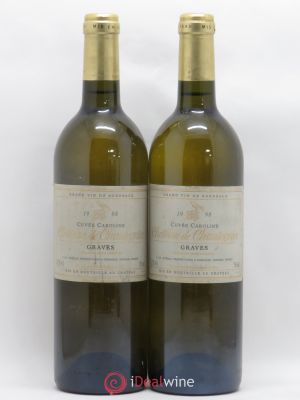 Château de Chantegrive Cuvée Caroline (no reserve) 1998 - Lot of 2 Bottles