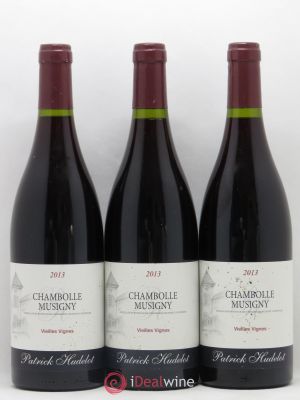 Chambolle-Musigny Vieilles Vignes Patrick Hudelot 2013 - Lot of 3 Bottles