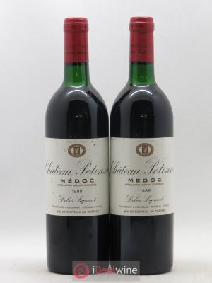 Château Potensac  1988 - Lot of 2 Bottles