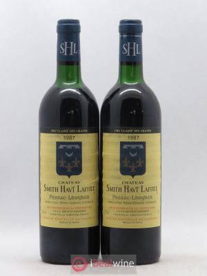 Château Smith Haut Lafitte Cru Classé de Graves  1987 - Lot of 2 Bottles