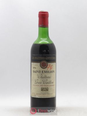 Saint-Émilion Château Gros Caillou 1974 - Lot of 1 Bottle