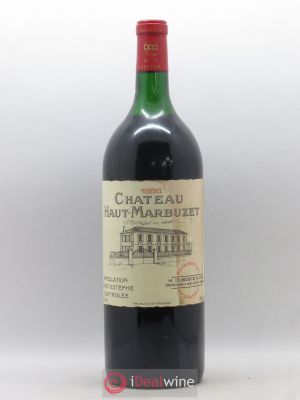 Château Haut Marbuzet  1986 - Lot de 1 Magnum