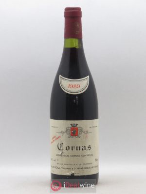 Cornas Les Vieilles Vignes Alain Voge (Domaine)  1989 - Lot of 1 Bottle
