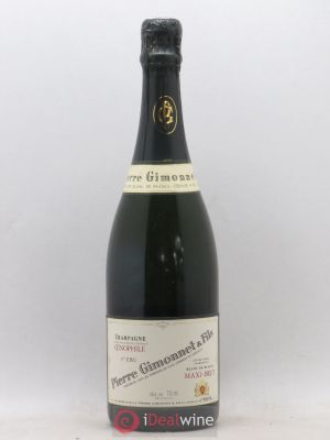 Champagne Premier cru Blanc de blancs Oenophile Maxi Brut Pierre Gimmonet & fils  - Lot de 1 Bouteille
