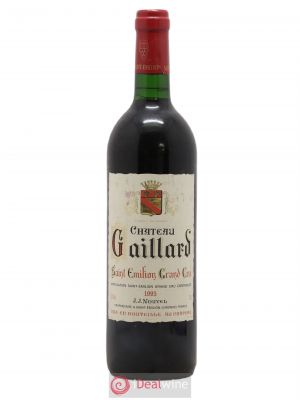 Saint-Émilion Grand Cru Château Gaillard 1995 - Lot of 1 Bottle