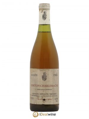 Corton-Charlemagne Grand Cru Domaine Hyppolyte Thevenot (no reserve) 1986 - Lot of 1 Bottle