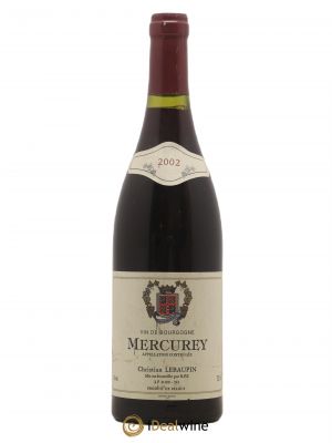 Mercurey Domaine Christian Lebaupin 2002 - Lot of 1 Bottle