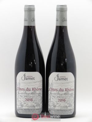 Côtes du Rhône Jamet (Domaine)  2016 - Lot of 2 Bottles