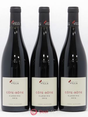 Côte-Rôtie Carmina Pierre-Jean Villa  2015 - Lot of 3 Bottles