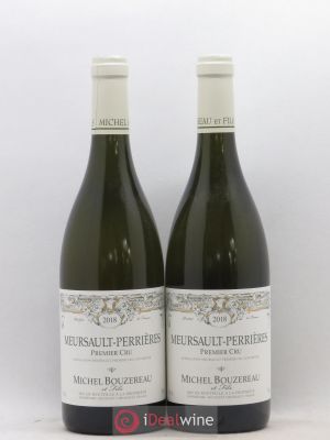 Meursault 1er Cru Perrières Michel Bouzereau et Fils (Domaine)  2018 - Lot of 2 Bottles
