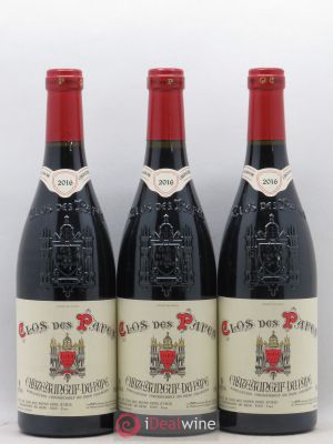 Châteauneuf-du-Pape Paul Avril  2016 - Lot of 3 Bottles