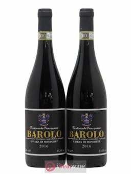 Barolo DOCG Ravera di Montforte Principiano Ferdinando 2016 - Lot of 2 Bottles