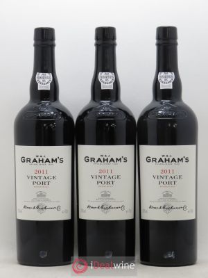 Porto W&J Graham'Vintage  2011 - Lot of 3 Bottles