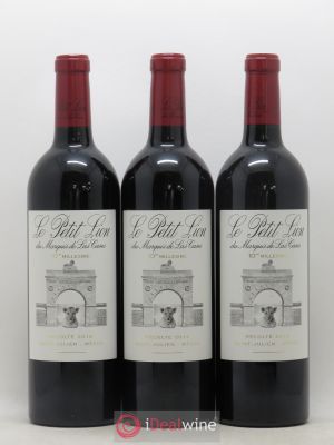 Le Petit Lion du Marquis de Las Cases Second vin  2016 - Lot of 3 Bottles