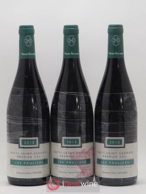 Nuits Saint-Georges 1er Cru Les Pruliers Henri Gouges  2015 - Lot of 3 Bottles