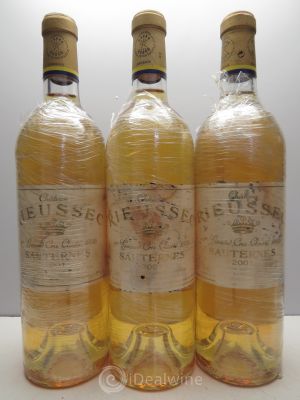 Château Rieussec 1er Grand Cru Classé  2001 - Lot of 3 Bottles