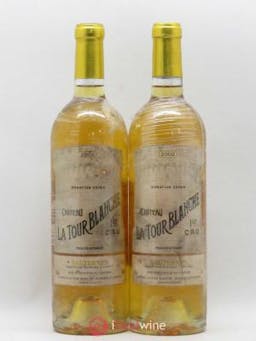Château la Tour Blanche 1er Grand Cru Classé  2002 - Lot of 2 Bottles
