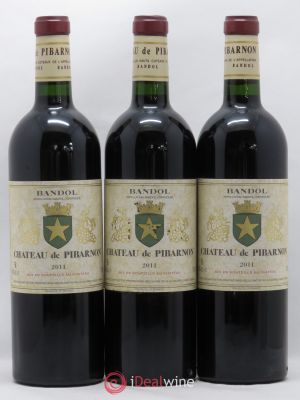 Bandol Château de Pibarnon Comte de Saint-Victor  2011 - Lot of 3 Bottles