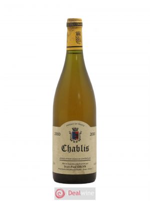Chablis Jean-Paul & Benoît Droin (Domaine)  2000 - Lot of 1 Bottle