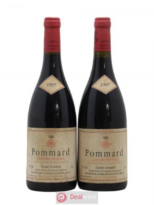Pommard 1er Cru Clos des Epeneaux Comte Armand  1997 - Lot of 2 Bottles