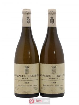 Meursault 1er Cru Genevrières Comtes Lafon (Domaine des)  2005 - Lot of 2 Bottles
