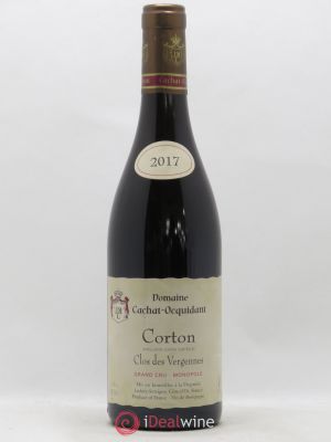 Corton Grand Cru Clos des Vergennes Domaine Cachat Ocquidant 2017 - Lot of 1 Bottle