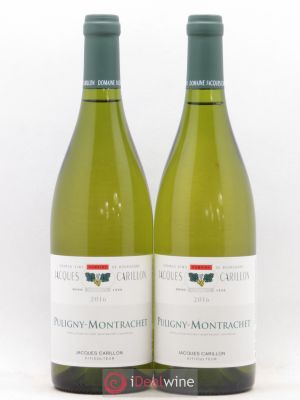 Puligny-Montrachet Jacques Carillon (Domaine)  2016 - Lot of 2 Bottles