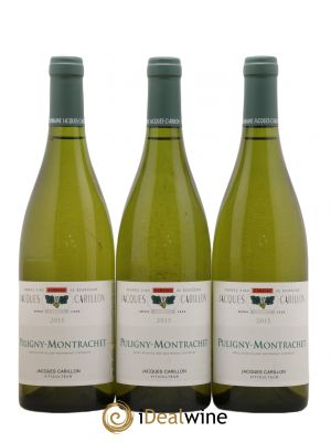 Puligny-Montrachet Jacques Carillon (Domaine)  2015 - Lot of 3 Bottles