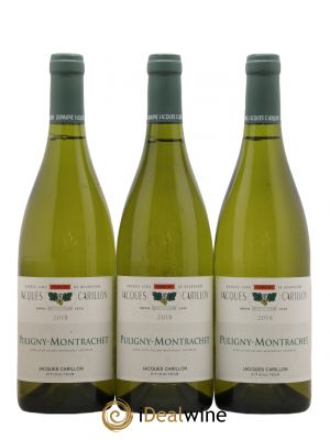 Puligny-Montrachet Jacques Carillon (Domaine)  2018 - Lot of 3 Bottles