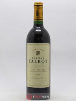 Château Talbot 4ème Grand Cru Classé  1986 - Lot de 1 Bouteille