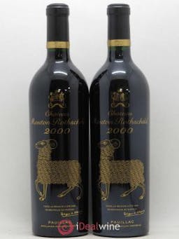 Château Mouton Rothschild 1er Grand Cru Classé  2000 - Lot of 2 Bottles