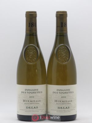 Hermitage Domaine des Tourettes Delas Frères  2015 - Lot of 2 Bottles