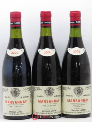 Marsannay Vieilles vignes Dominique Laurent  2005 - Lot of 3 Bottles