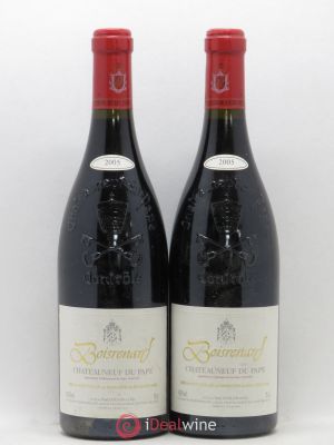 Châteauneuf-du-Pape Cuvée Boisrenard Paul Coulon & Fils (no reserve) 2005 - Lot of 2 Bottles