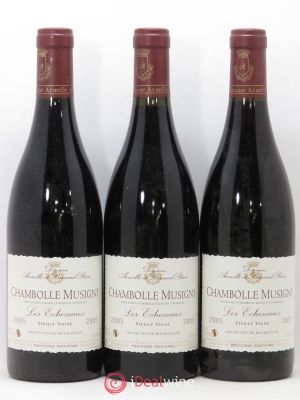 Chambolle-Musigny Les Echezeaux Vieilles Vignes Bernard Rion 2005 - Lot of 3 Bottles