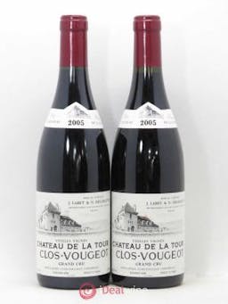 Clos de Vougeot Grand Cru Vieilles Vignes Château de la Tour (sans prix de réserve) 2005 - Lot de 2 Bouteilles