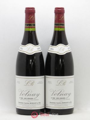 Volnay 1er Cru Les Angles Lucien Boillot (no reserve) 2005 - Lot of 2 Bottles