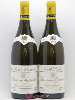 Chassagne-Montrachet Marquis de Laguiche Joseph Drouhin Premier Cru  2006 - Lot of 2 Bottles