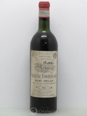 Château Fonplegade Grand Cru Classé  1961 - Lot of 1 Bottle